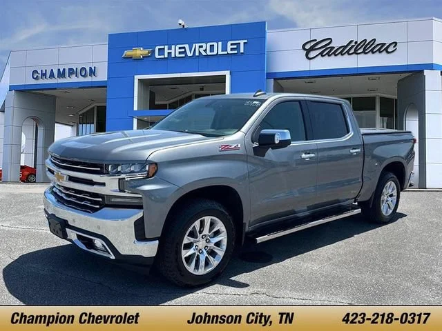 Used 2021 SATIN STEEL METALLIC Chevrolet LTZ image 1