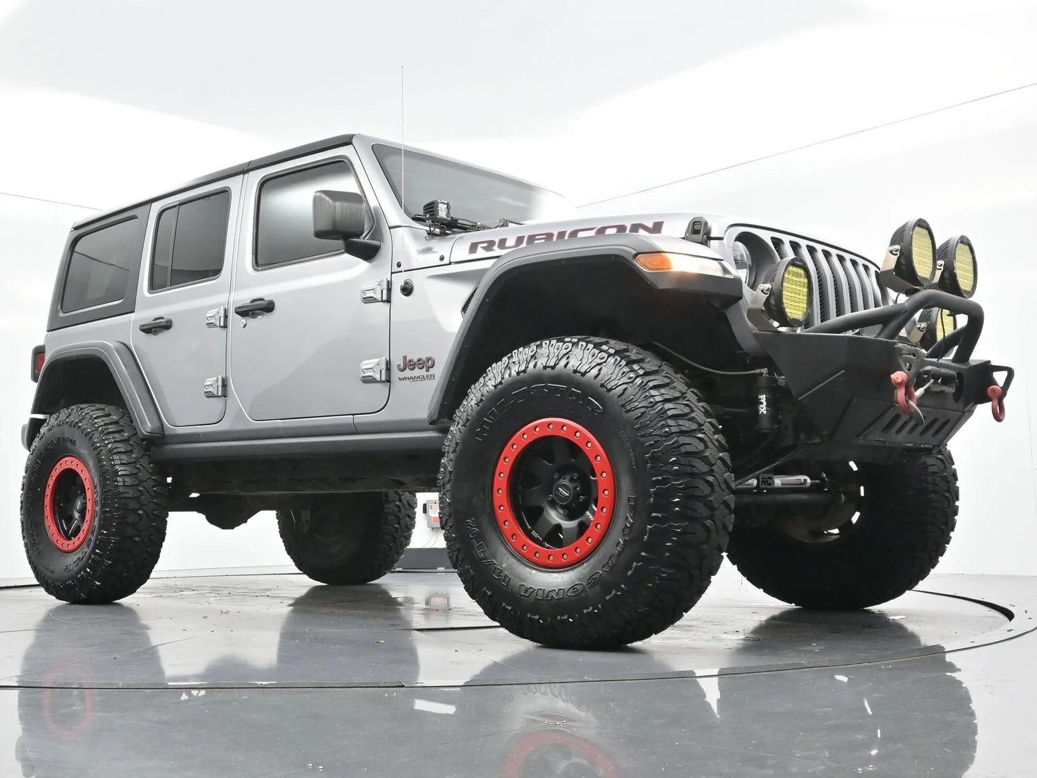 Used 2020 Billet Silver Metallic Clearcoat Jeep Rubicon image 40