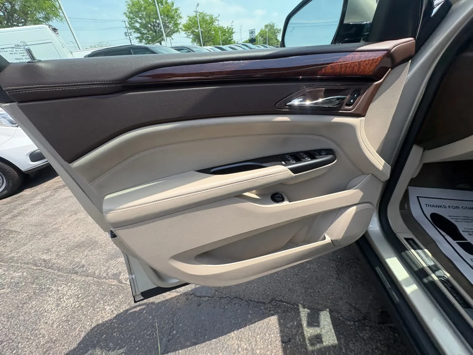 Used 2015 Silver Coast Metallic Cadillac Luxury Collection image 12