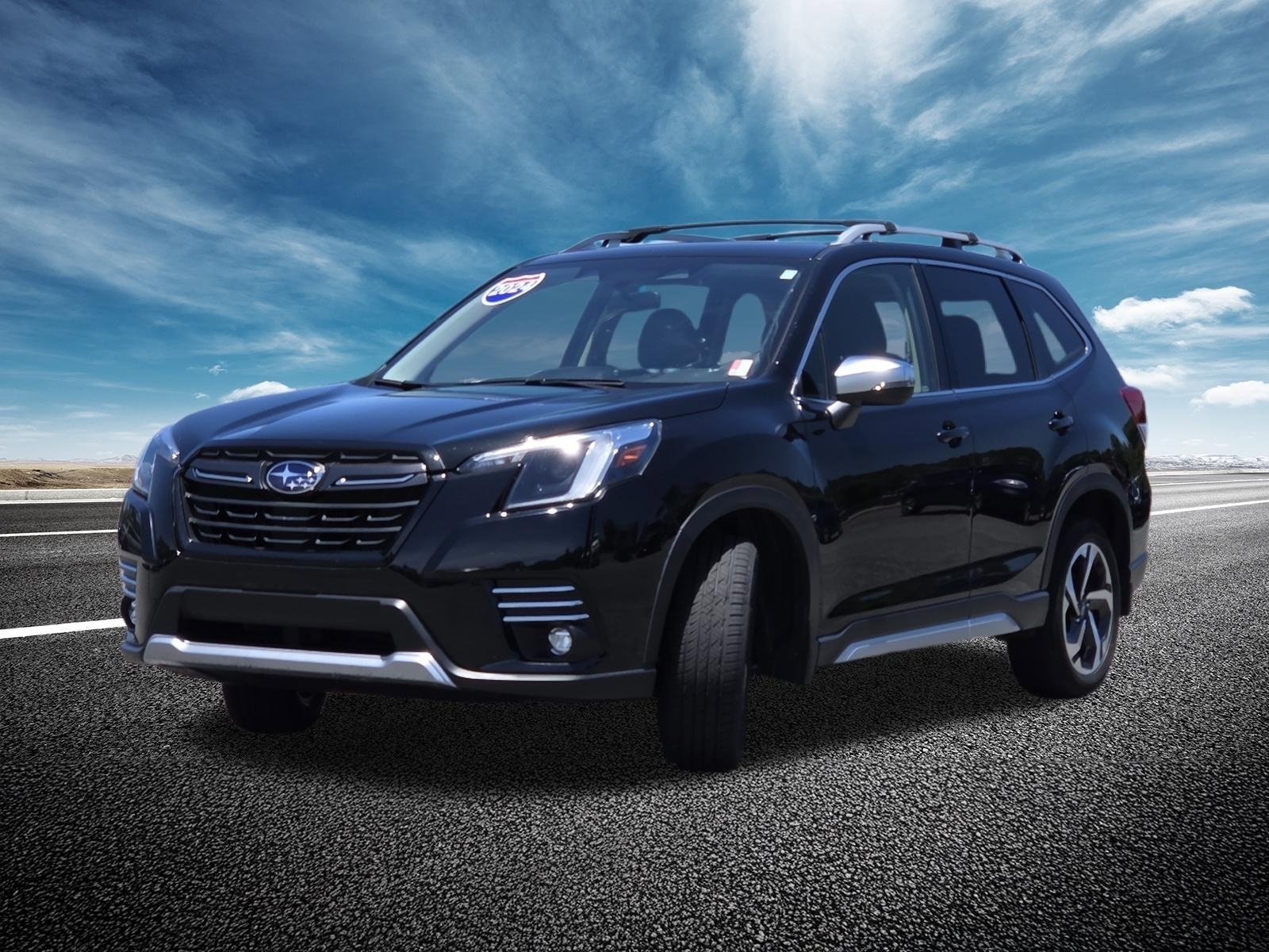 Used 2024 Crystal Black Silica Subaru Touring AWD image 14
