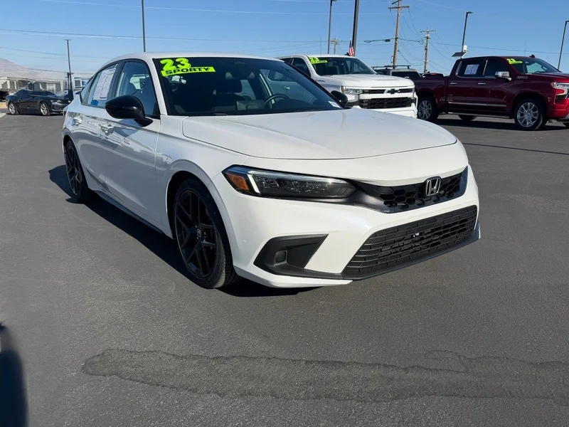 Used 2023 White Honda Sport image 1