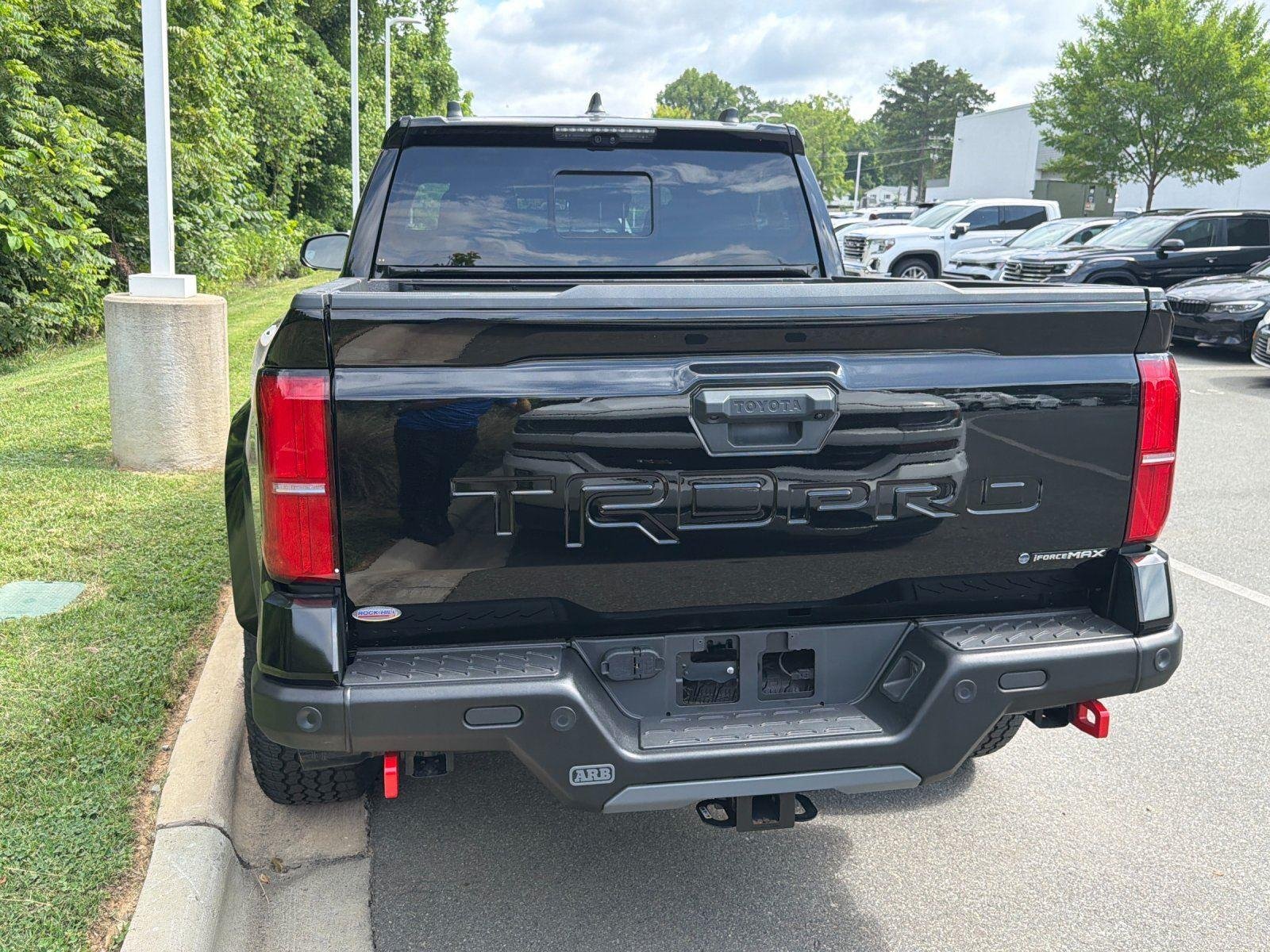 Used 2025 Black Toyota TRD Pro HV image 4