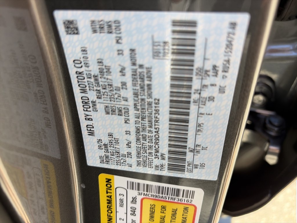 New 2026 Carbonized Gray Metallic Ford Badlands® image 37