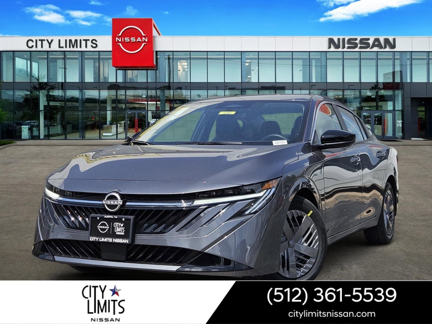 New 2026 Gun Metallic Nissan SV image 1