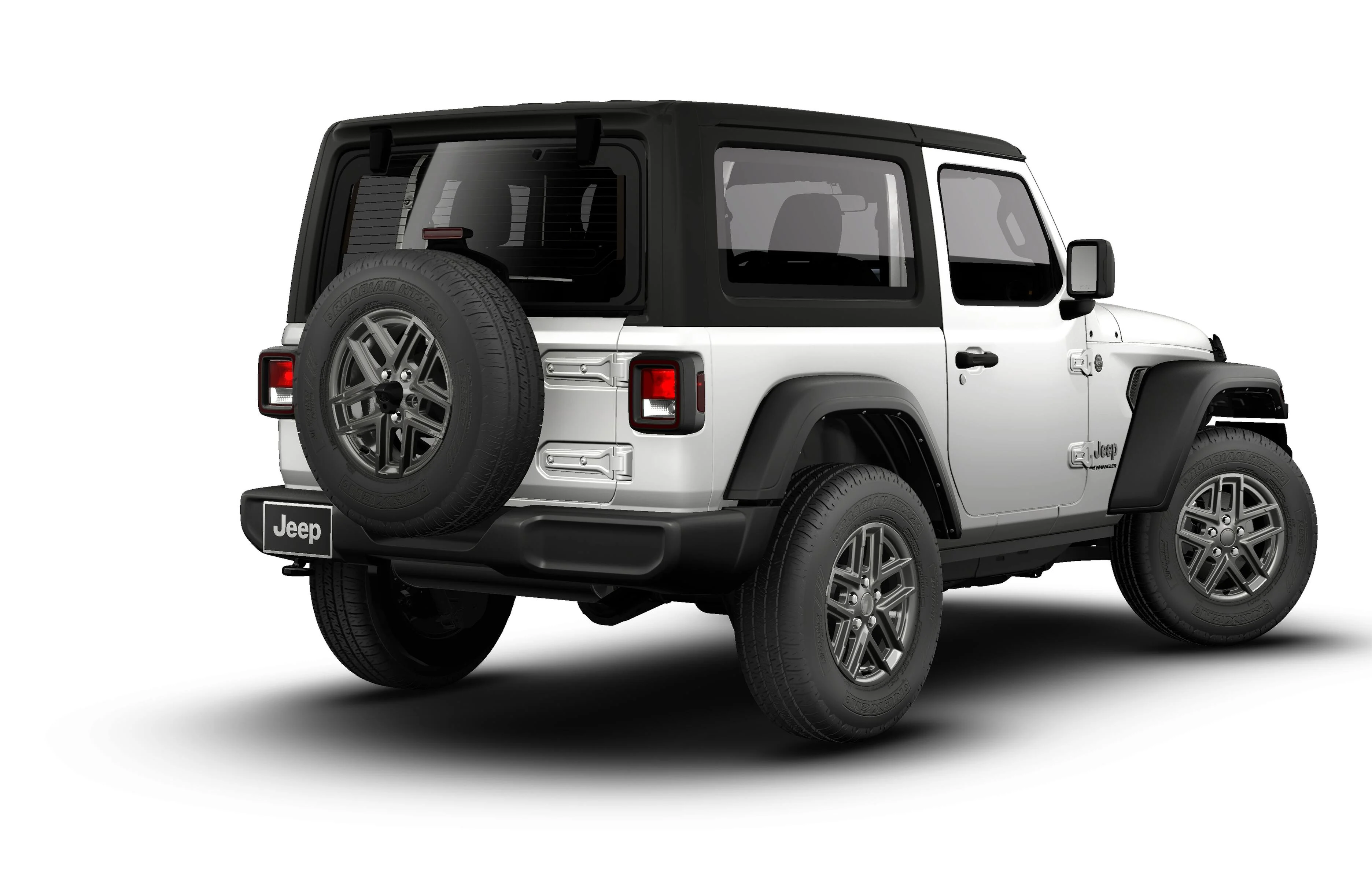 New 2026 Bright White Clear-Coat Exterior Paint Jeep Sport image 2