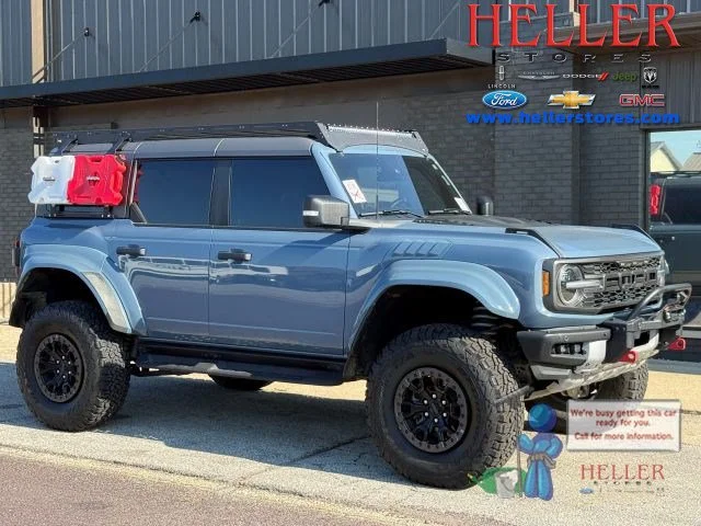 Used 2024 Azure Gray Metallic Ford Raptor image 1