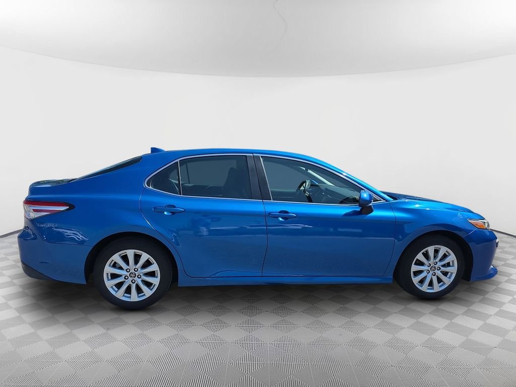 Used 2019 Blue Toyota LE image 9