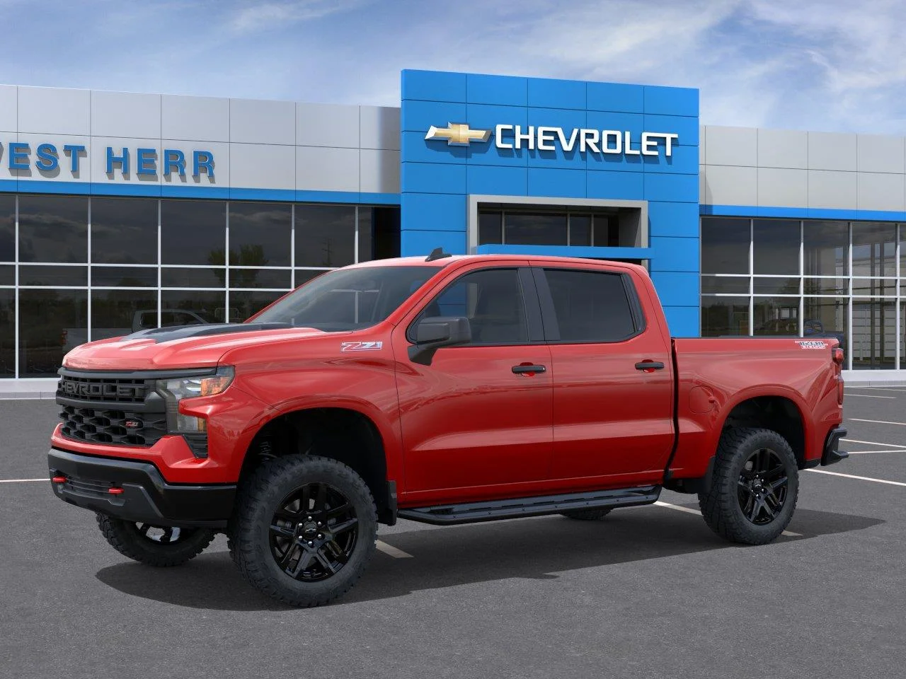 New 2026 Red Hot Chevrolet Custom Trail Boss image 2