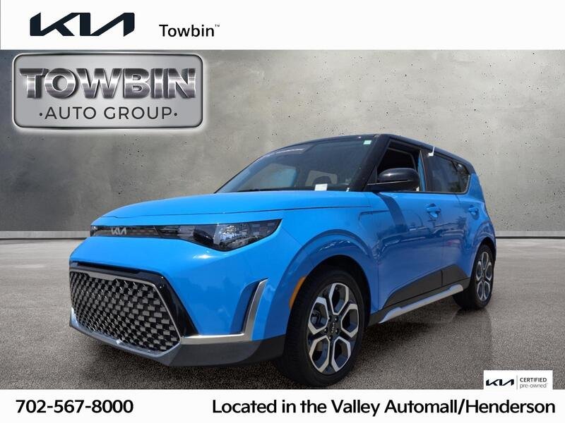 Blue 2025 Kia Soul SUV / Crossover Front-Wheel Drive