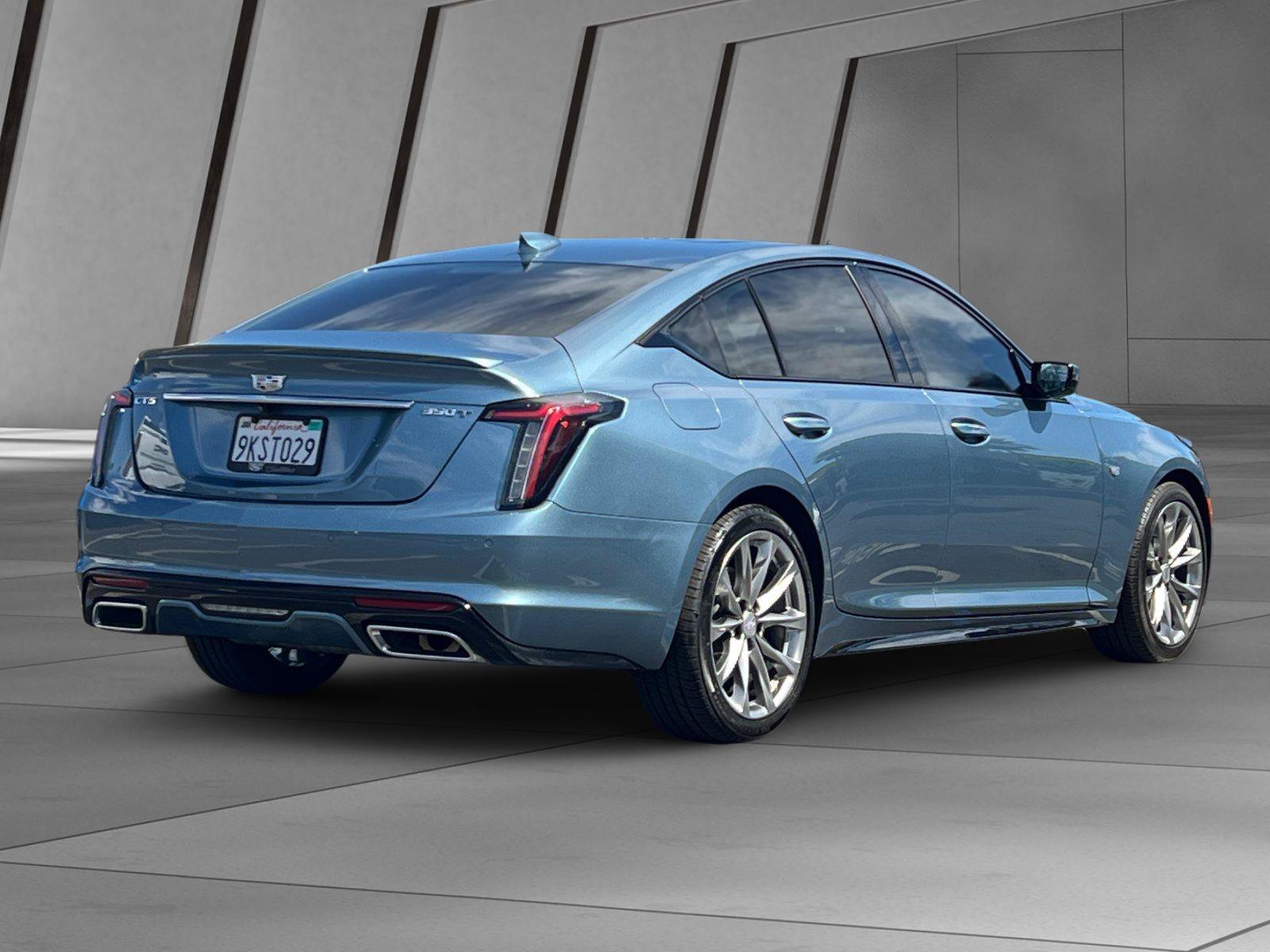 Certified Used 2024 Midnight Steel Metallic Cadillac Sport image 4