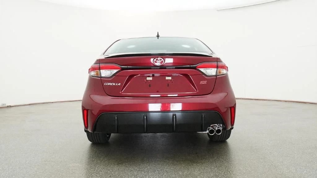New 2026 Ruby Flare Pearl with Midnight Black Metallic roof Toyota SE image 13