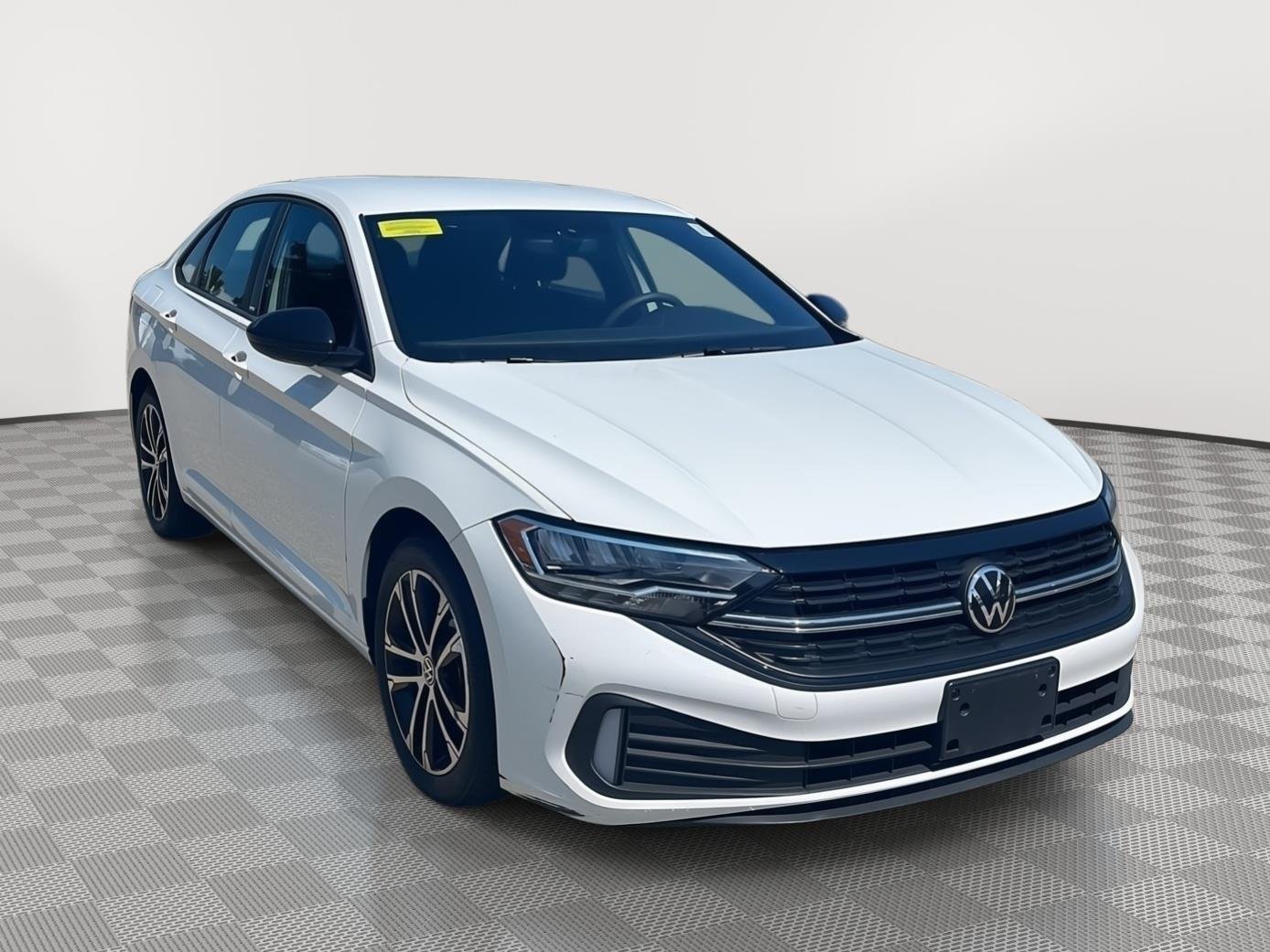 Used 2023 Pure White Volkswagen Sport image 3