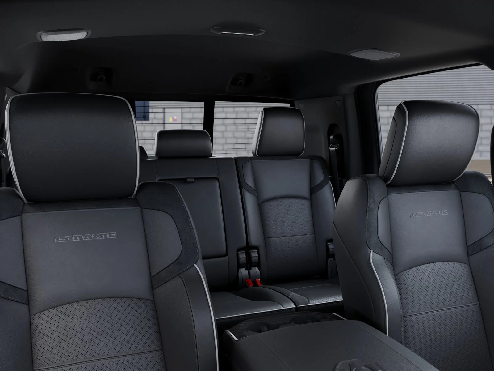 New 2026 Ceramic Gray Clear-Coat Exterior Paint RAM Laramie image 28