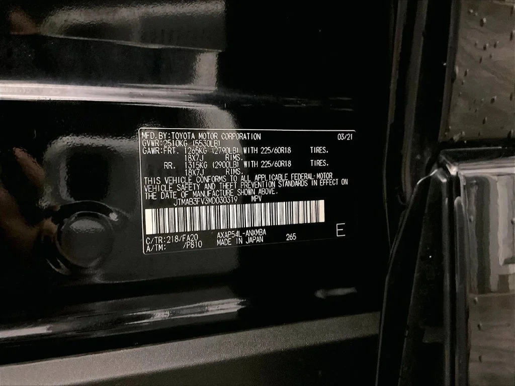 Certified Used 2021 Black Toyota SE image 39