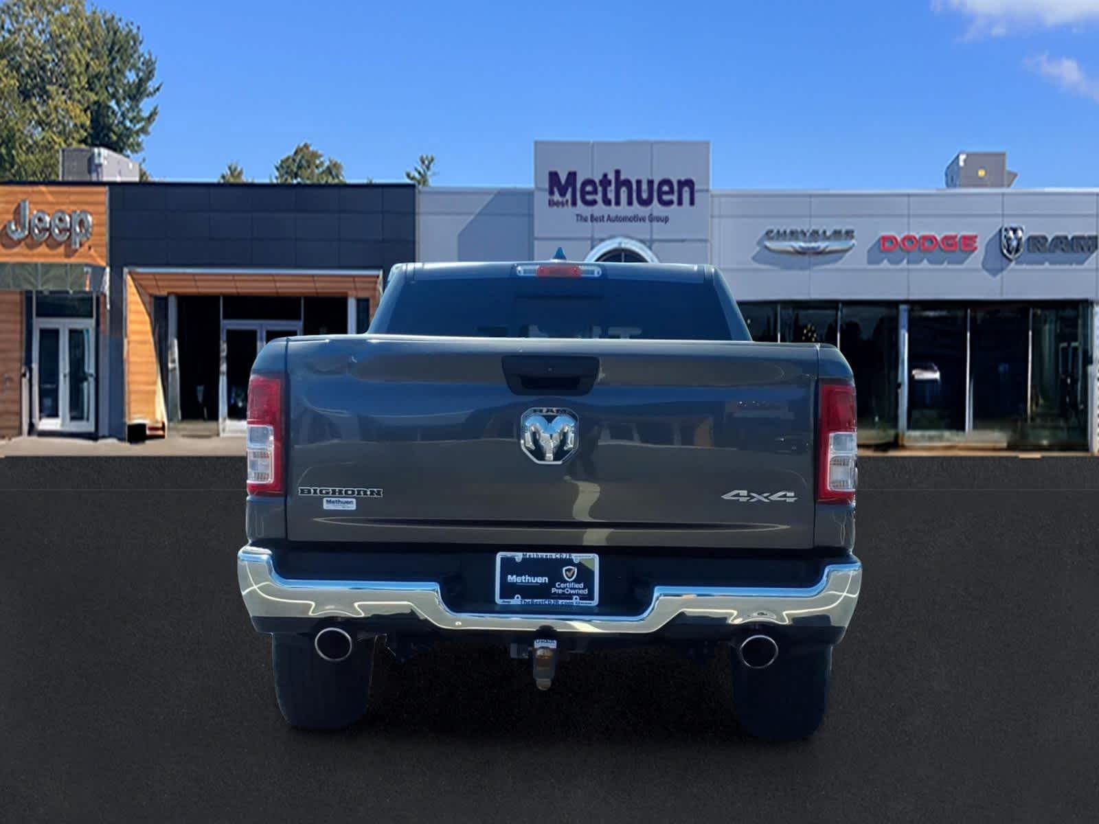 Used 2023 Granite Crystal Metallic Clearcoat Ram Big Horn image 4