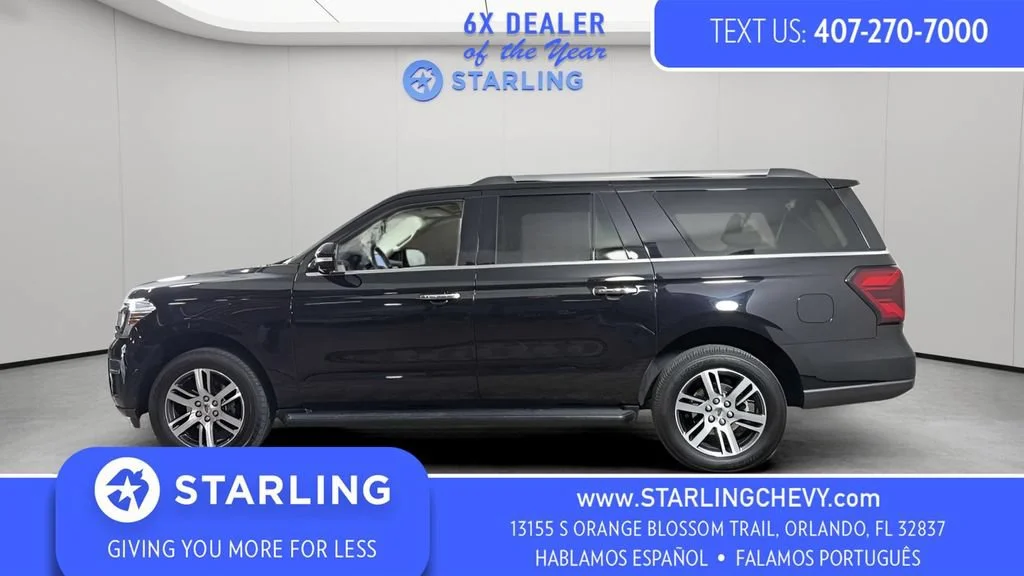 Used 2024 Black Ford Limited MAX image 5