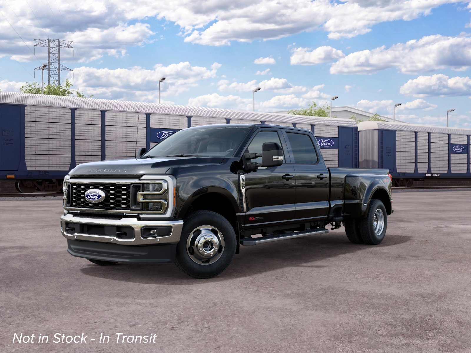 New 2027 Agate Black Metallic Ford LARIAT image 2