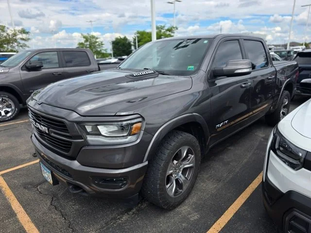 Certified 2019 RAM Ram 1500 Pickup Laramie with VIN 1C6SRFJTXKN786770 for sale in White Bear Lake, Minnesota