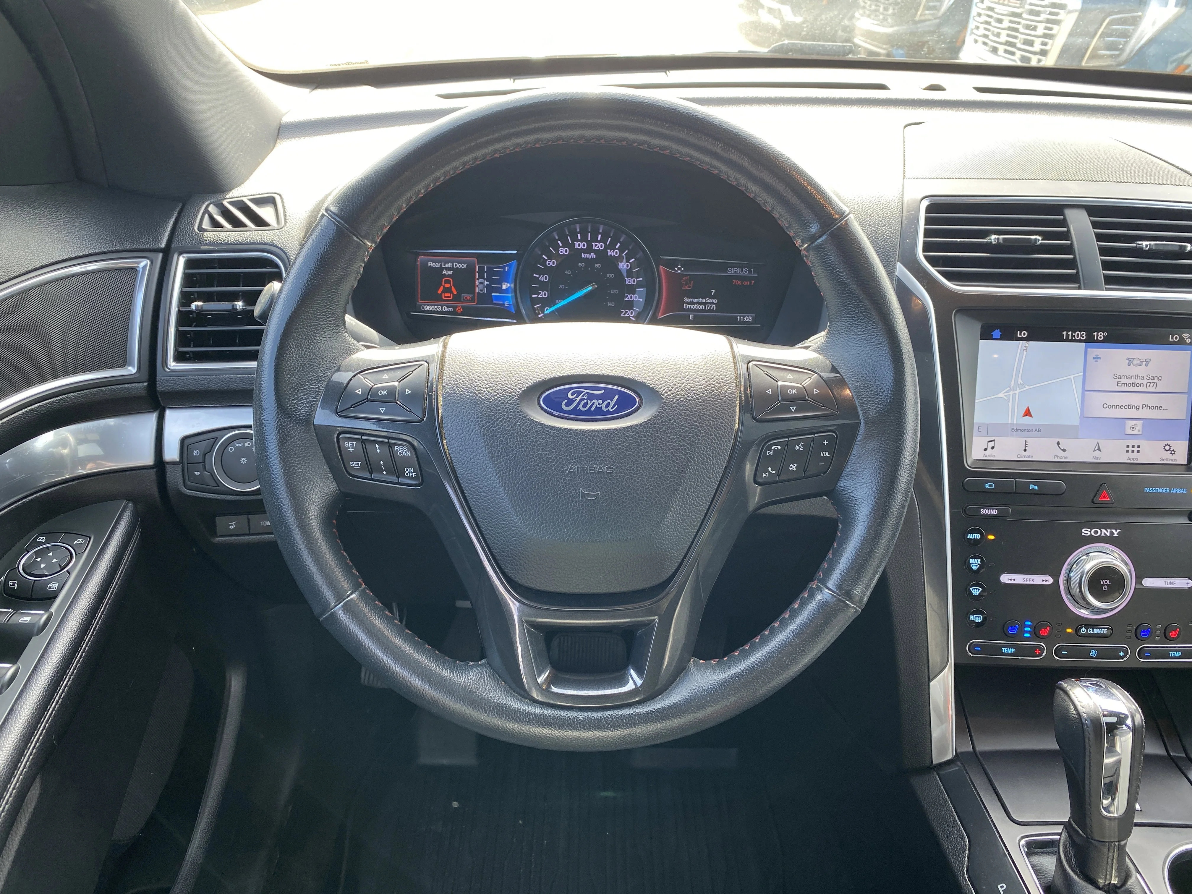Used 2019 Black Ford Sport 4WD * SUNROOF * NAVIGATION * AMBIENT LIGHTING * image 11