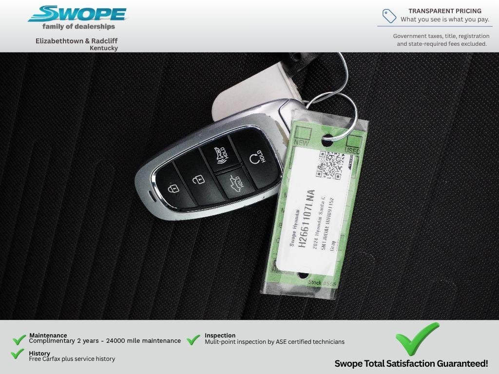 Used 2024 Sage Gray Hyundai SEL image 28