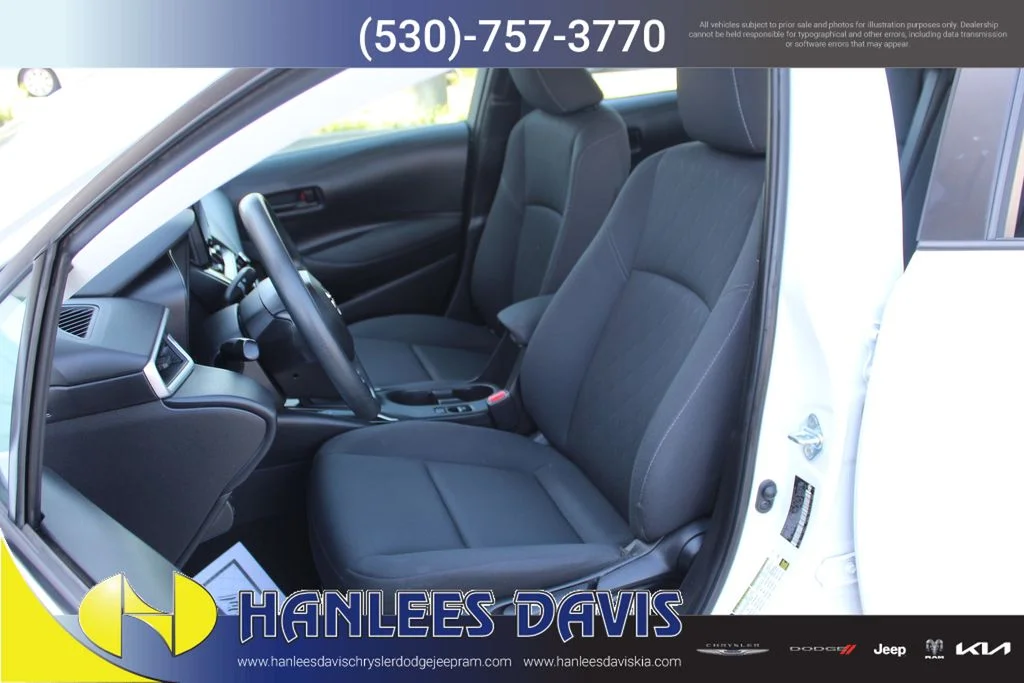 Used 2023 White Toyota LE image 12