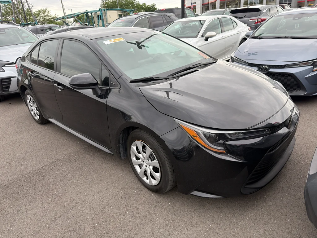 Used 2024 Midnight Black Metallic Toyota LE image 7