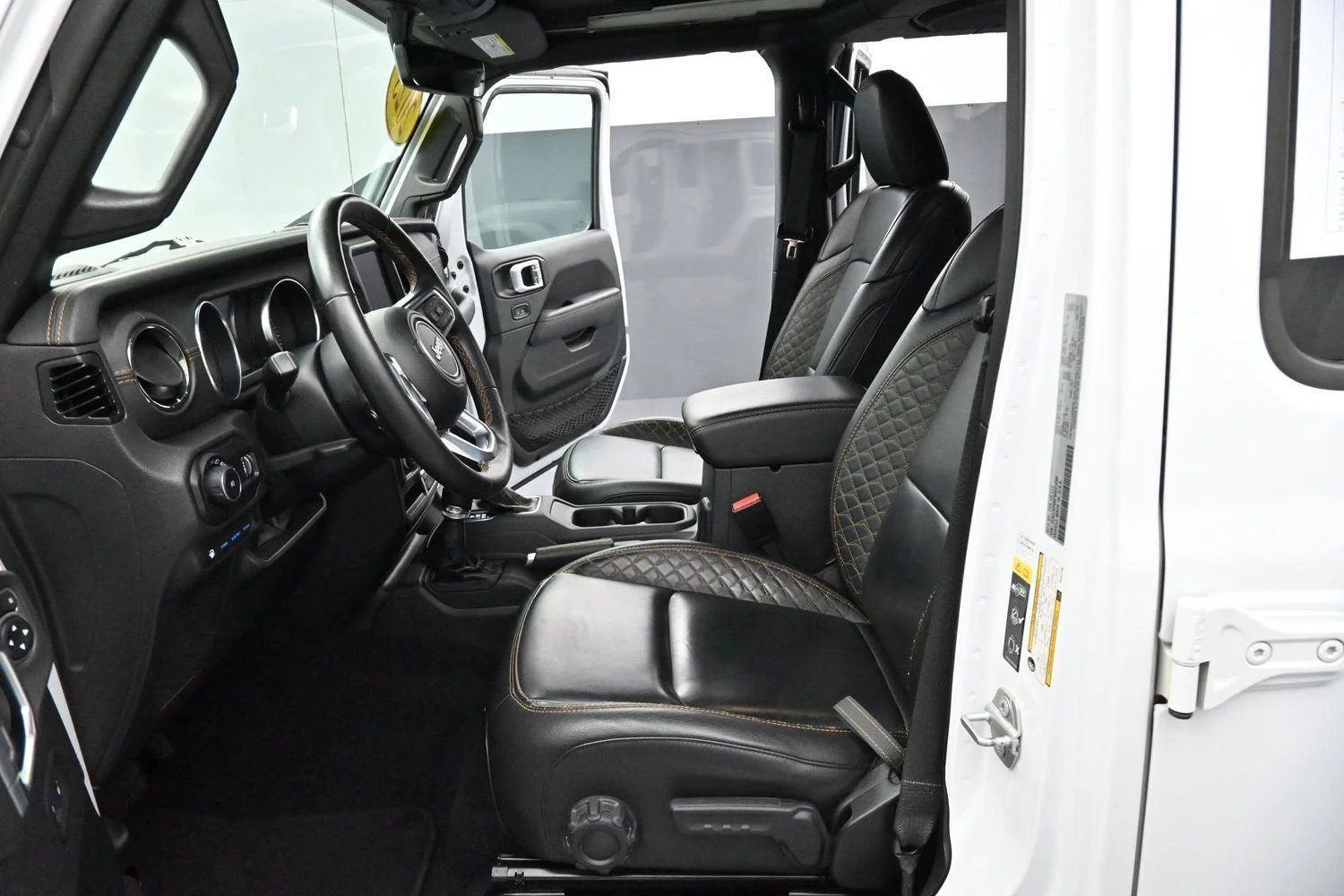 Used 2023 Bright White Clearcoat Jeep Sahara High Altitude image 12