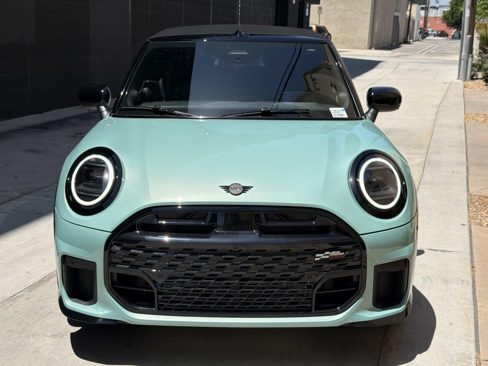 New 2026 0C6M Ocean Wave Green Metallic MINI Iconic image 3