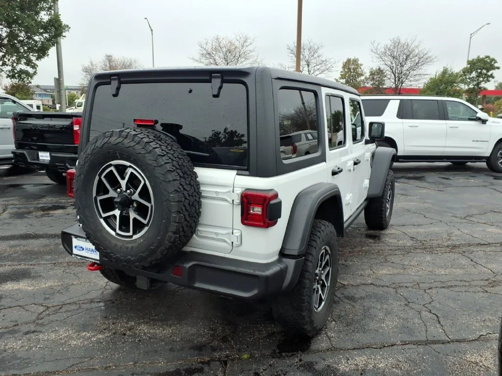 Used 2026 Bright White Clearcoat Jeep Rubicon image 7