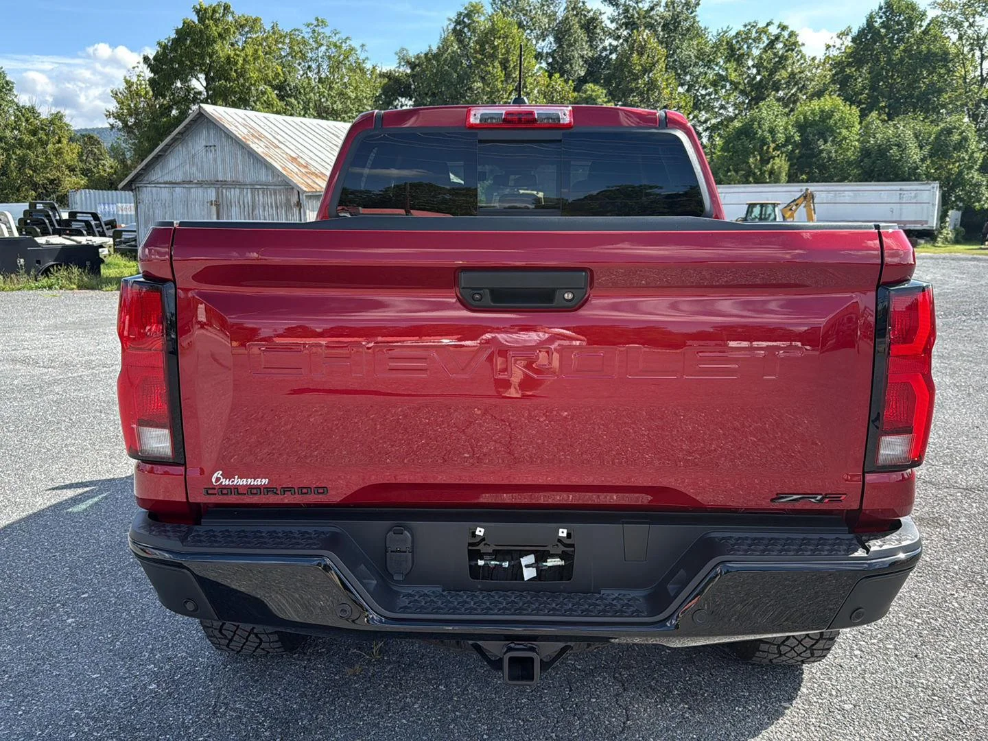Used 2025 Radiant Red Tintcoat Chevrolet ZR2 image 4
