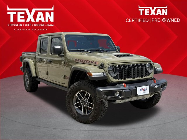 Texan Certified Pre-Owned 2025 Jeep Gladiator Mojave 4WD Crew Cab Pickup
