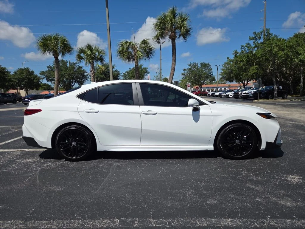 Certified Used 2025 White Toyota SE image 12