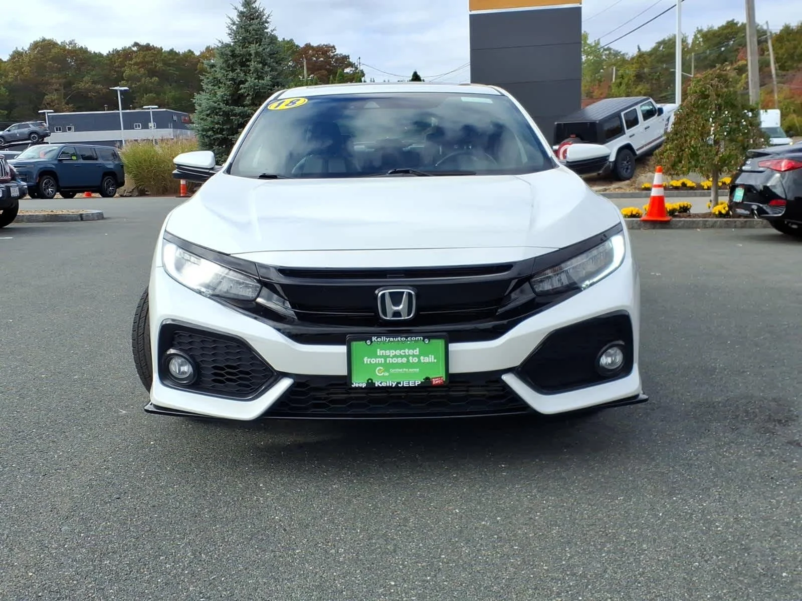 Certified Used 2018 White Orchid Pearl Honda Sport Touring image 3