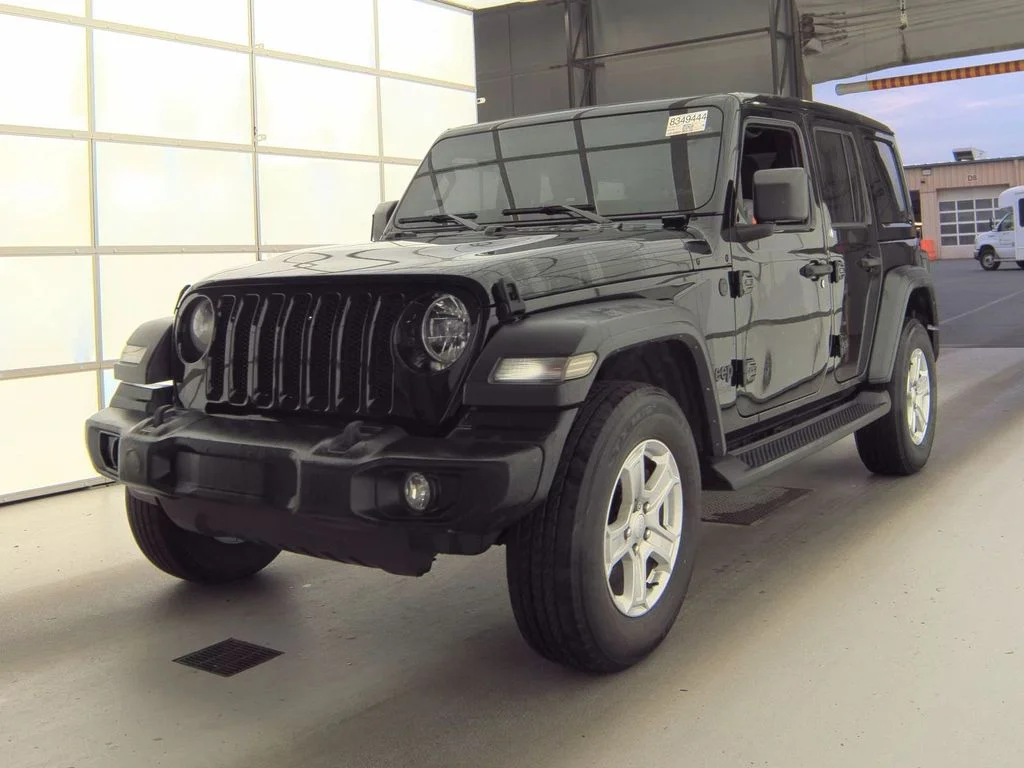 Used 2022 Black Jeep Unlimited Sport S image 1