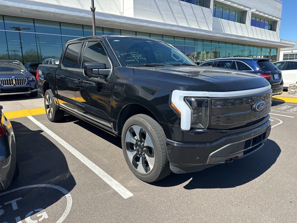 Used 2023 Ford F-150 Lightning Platinum with VIN 1FT6W1EV4PWG42845 for sale in Phoenix, AZ