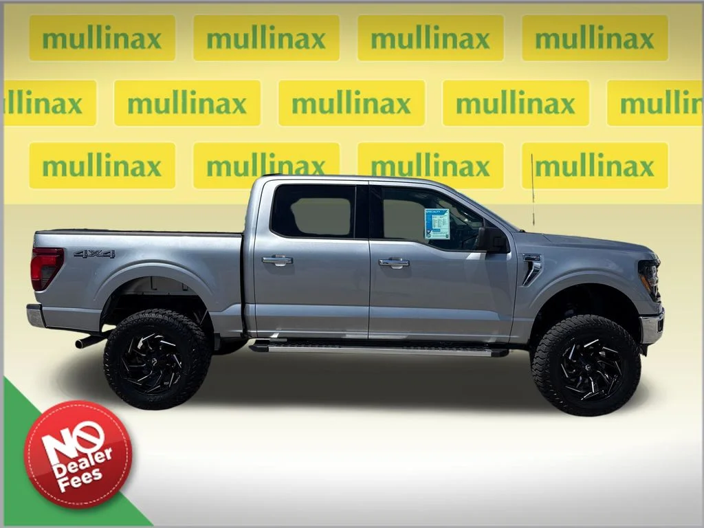 Used 2025 Silver Ford XLT w/ LIFTKIT image 2