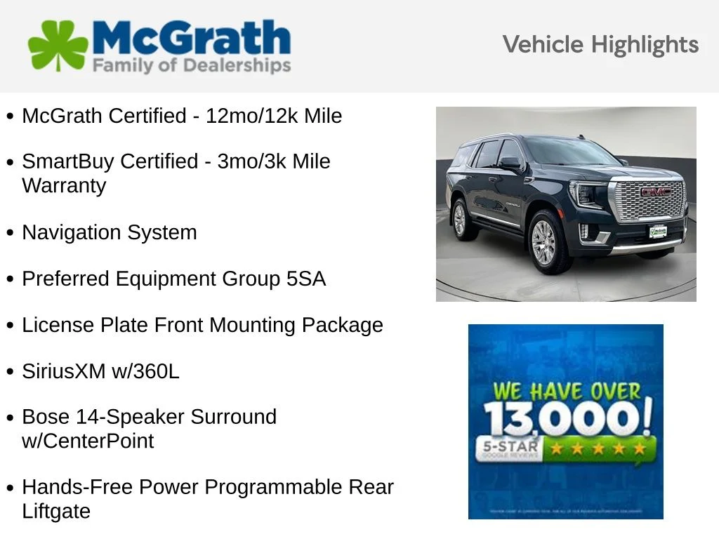 Used 2022 Green GMC Denali image 6