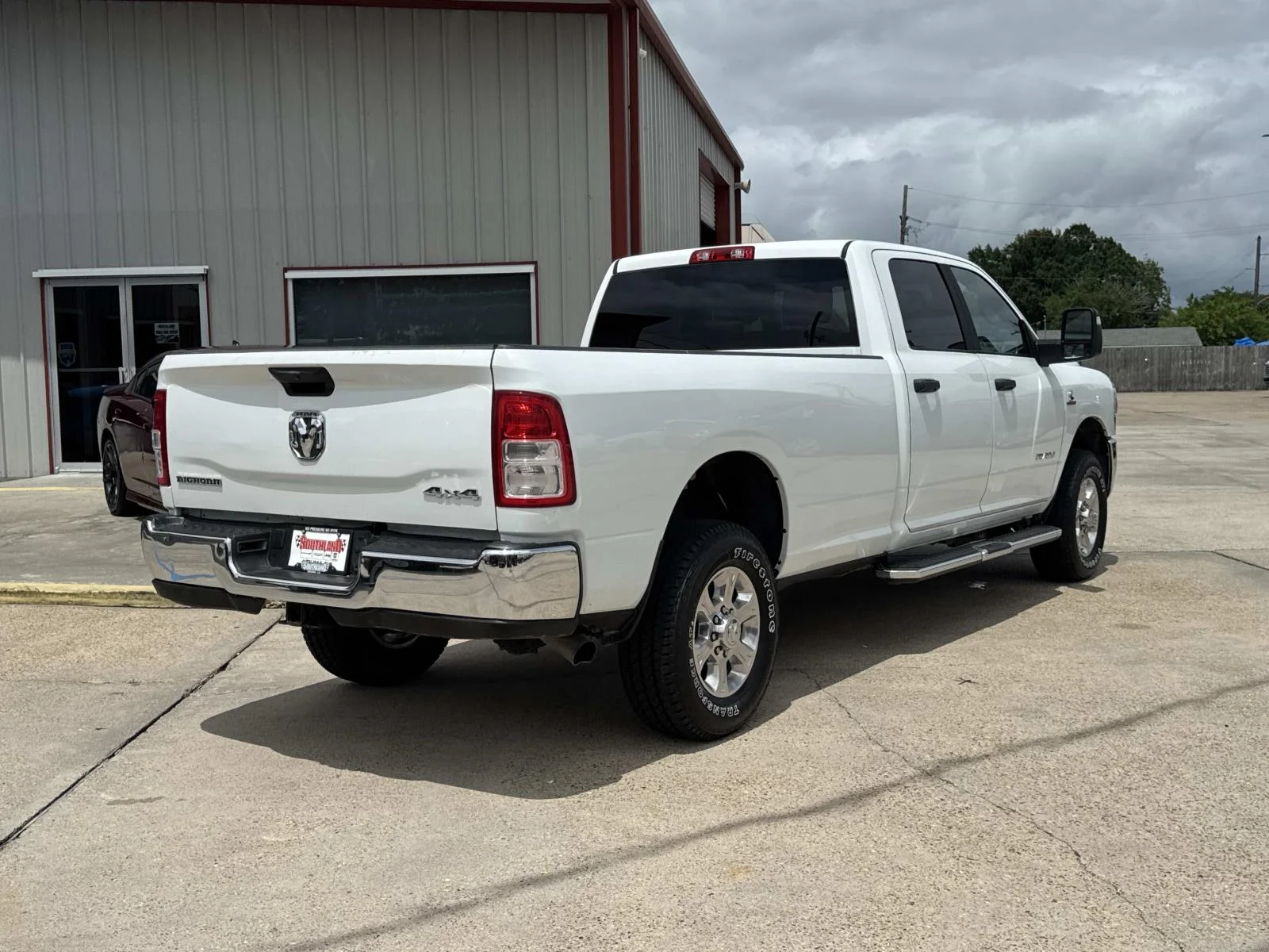 Used 2024 Bright White Clearcoat Ram Big Horn image 7