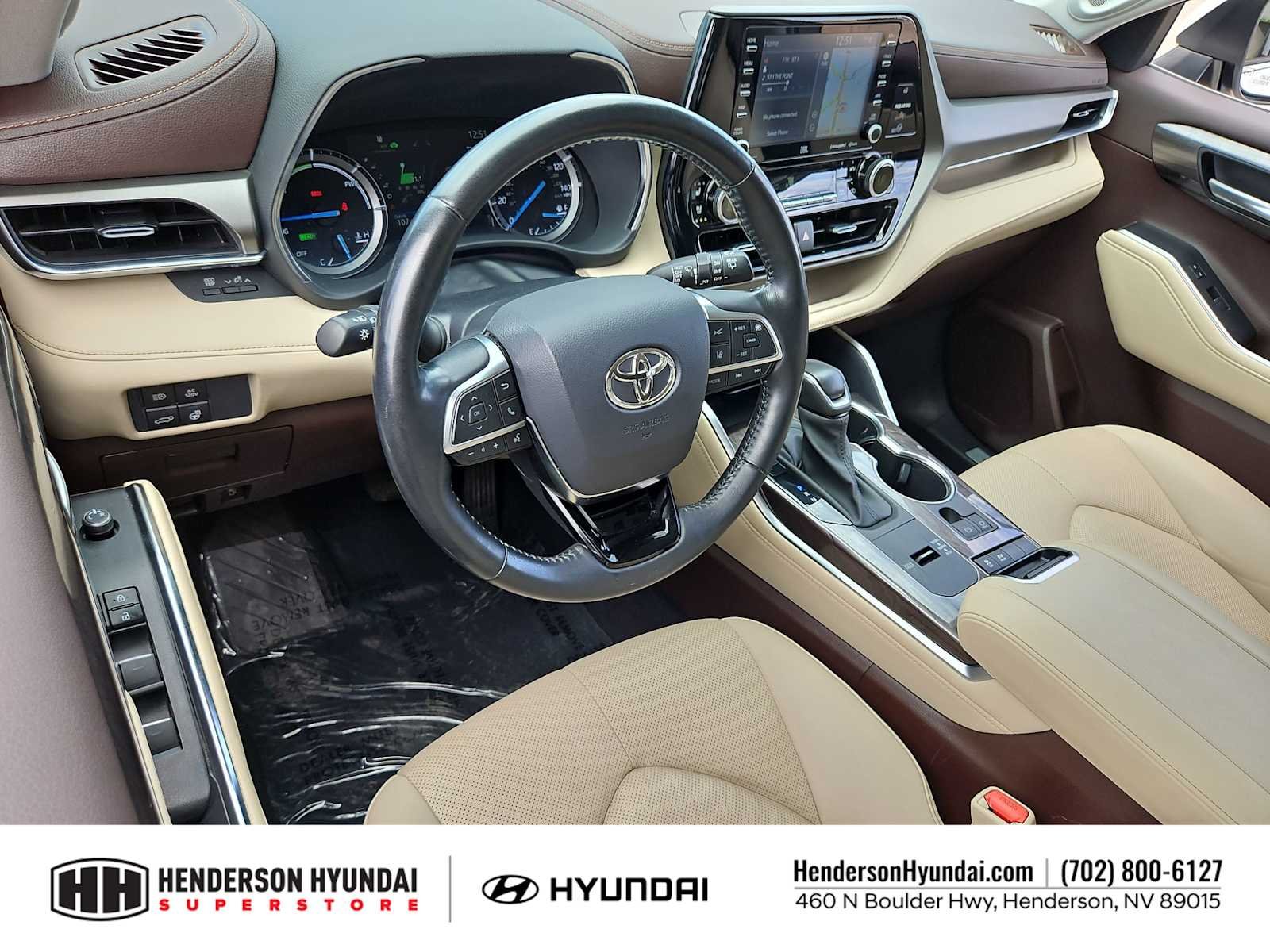 Used 2021 Blizzard Pearl Toyota Hybrid Limited image 10