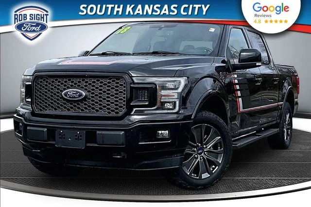 Used 2018 Ford F-150 Lariat with VIN 1FTEW1EG1JFC28913 for sale in Kansas City