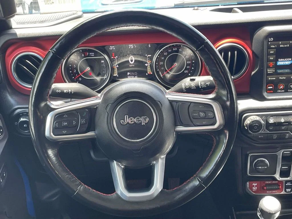 Used 2021 Blue Jeep Unlimited Rubicon image 23