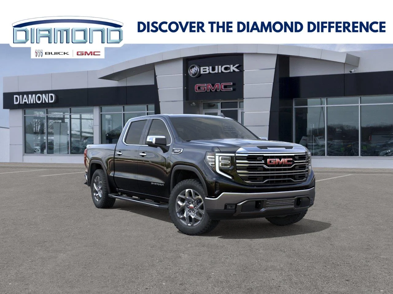 New 2026 Onyx Black GMC SLT image 1