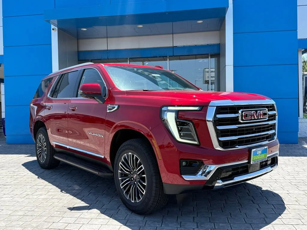 New 2026 Volcanic Red Tintcoat GMC Elevation image 3