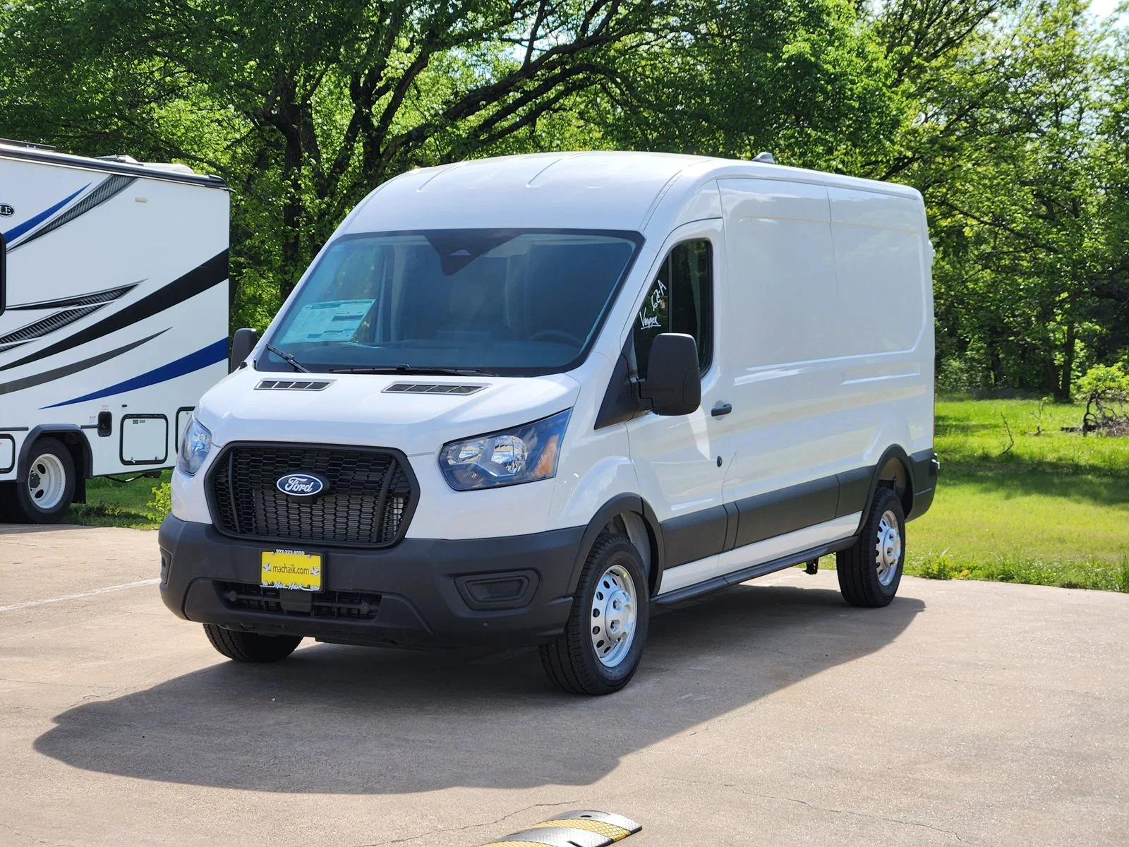 New 2026 Oxford White Ford Cargo Van image 2