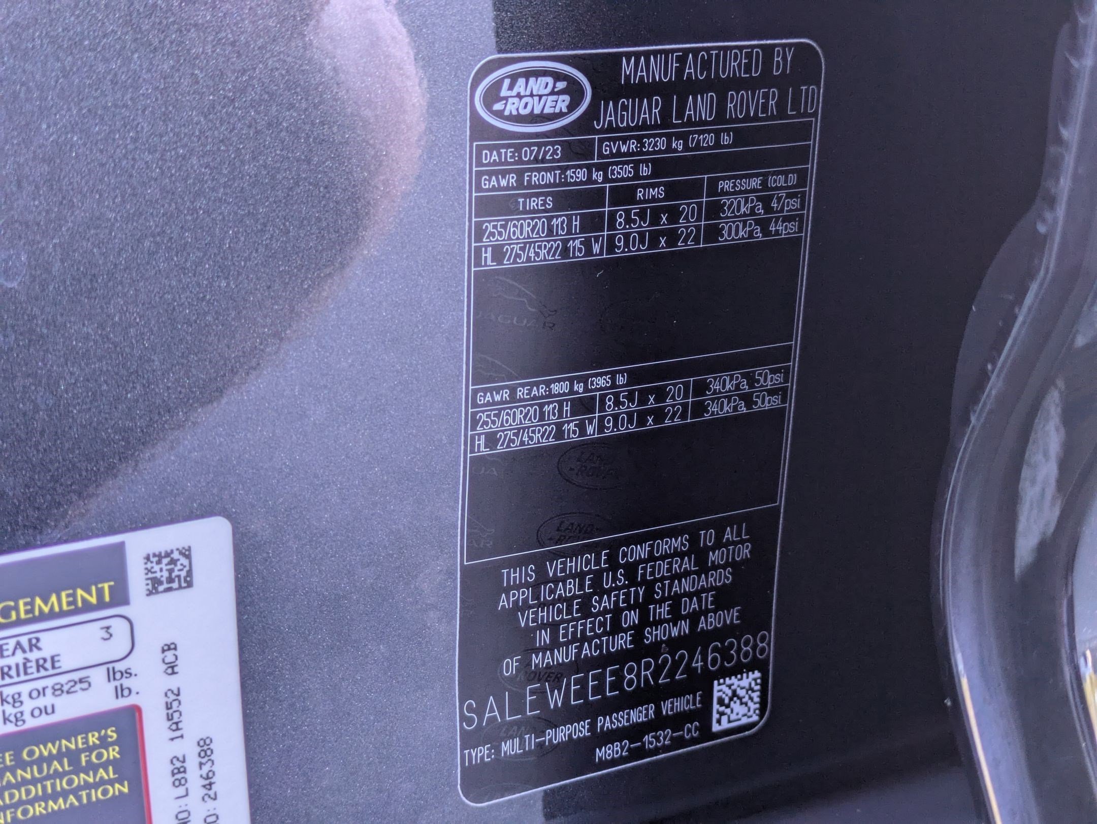 Used 2024 Gray Land Rover 110 P525 Carpathian Edition image 33