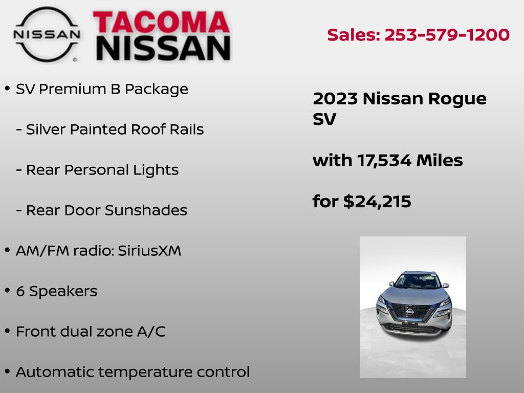 Used 2023 Silver Nissan SV image 9