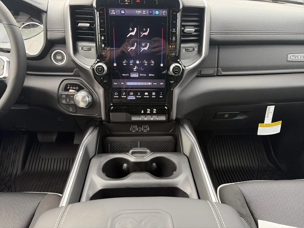 New 2026 Granite Crystal Metallic Clear-Coat Exterior Paint RAM Laramie image 15