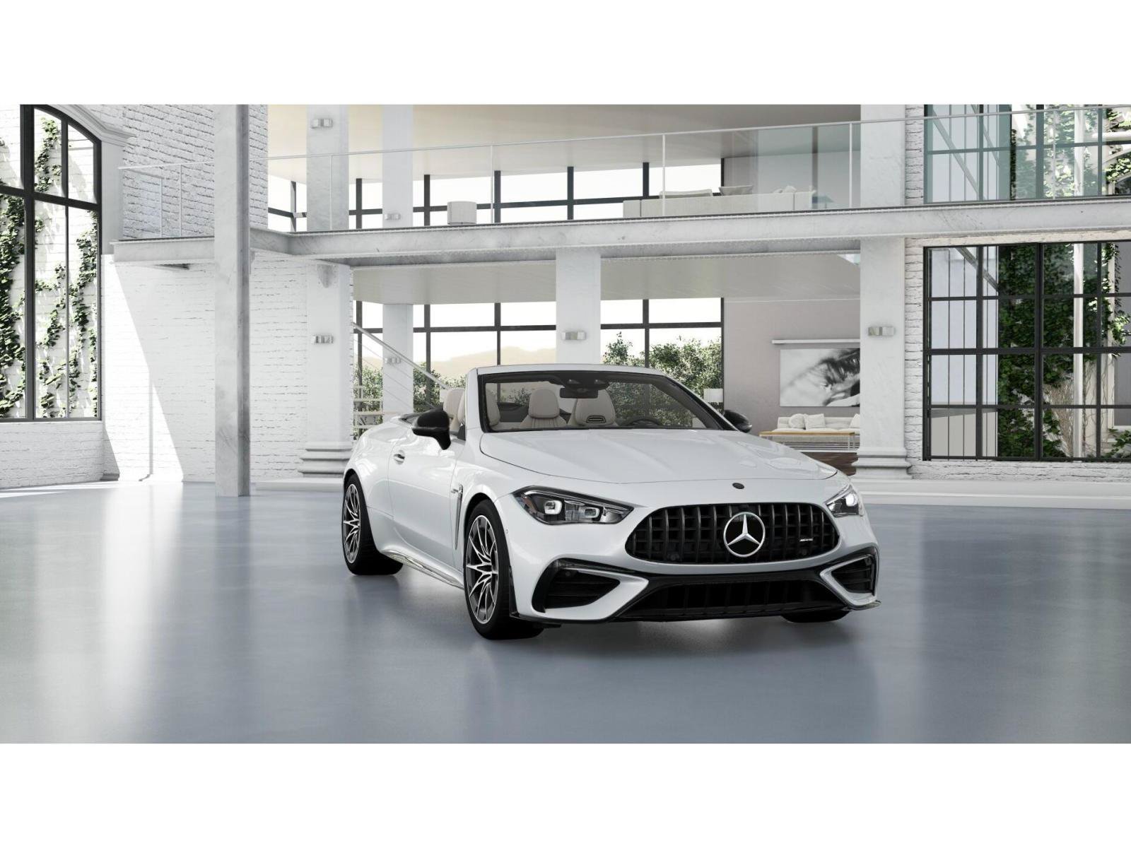 New 2027 MANUFAKTUR Moonlight White Metallic Mercedes-Benz AMG® CLE 53 4MATIC+ Cabriolet image 24