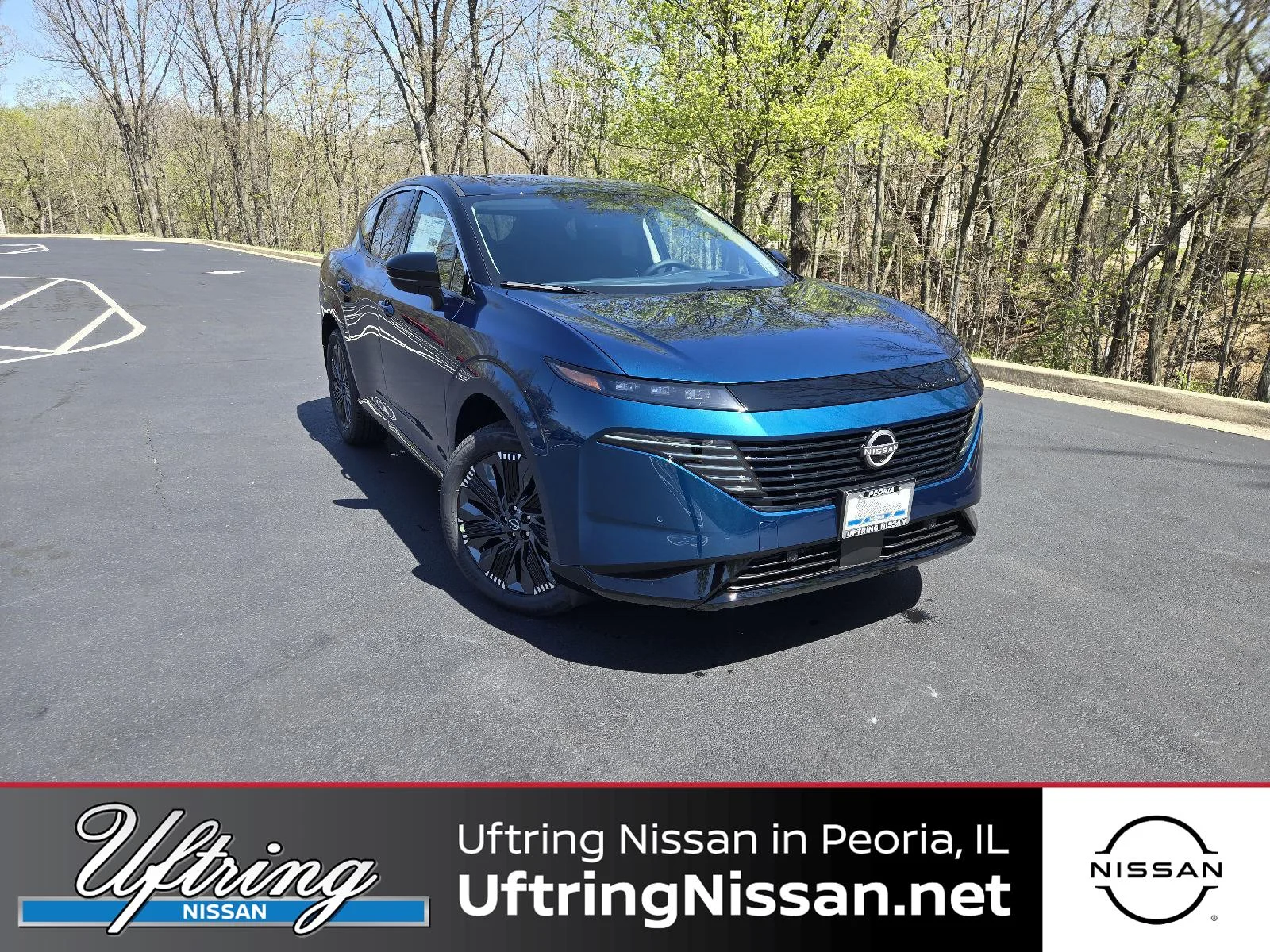 New 2026 Aurora Blue Pearl Metallic/Super Black Nissan Platinum image 1
