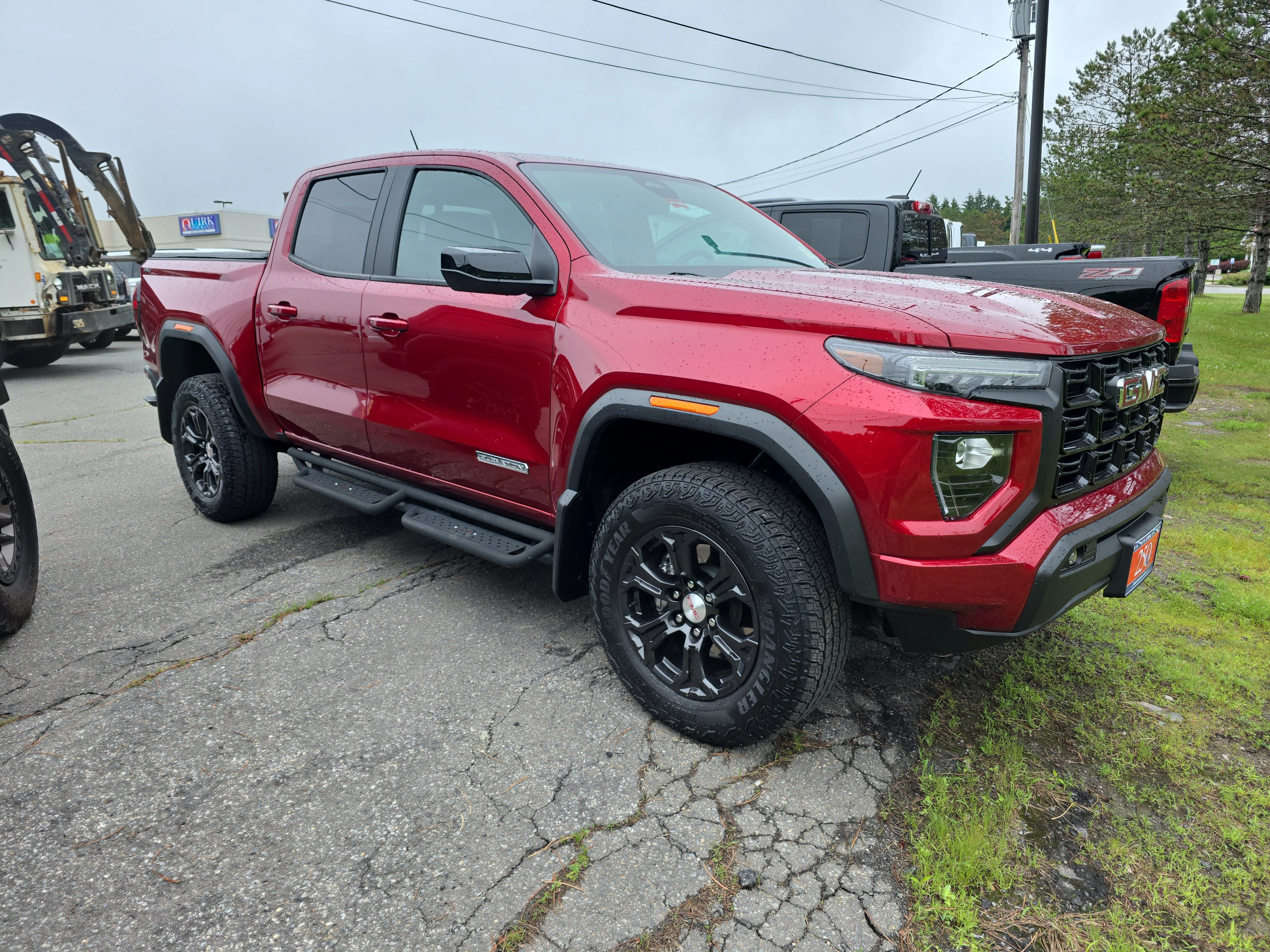 Used 2024 Volcanic Red Tintcoat GMC 4WD Elevation image 5